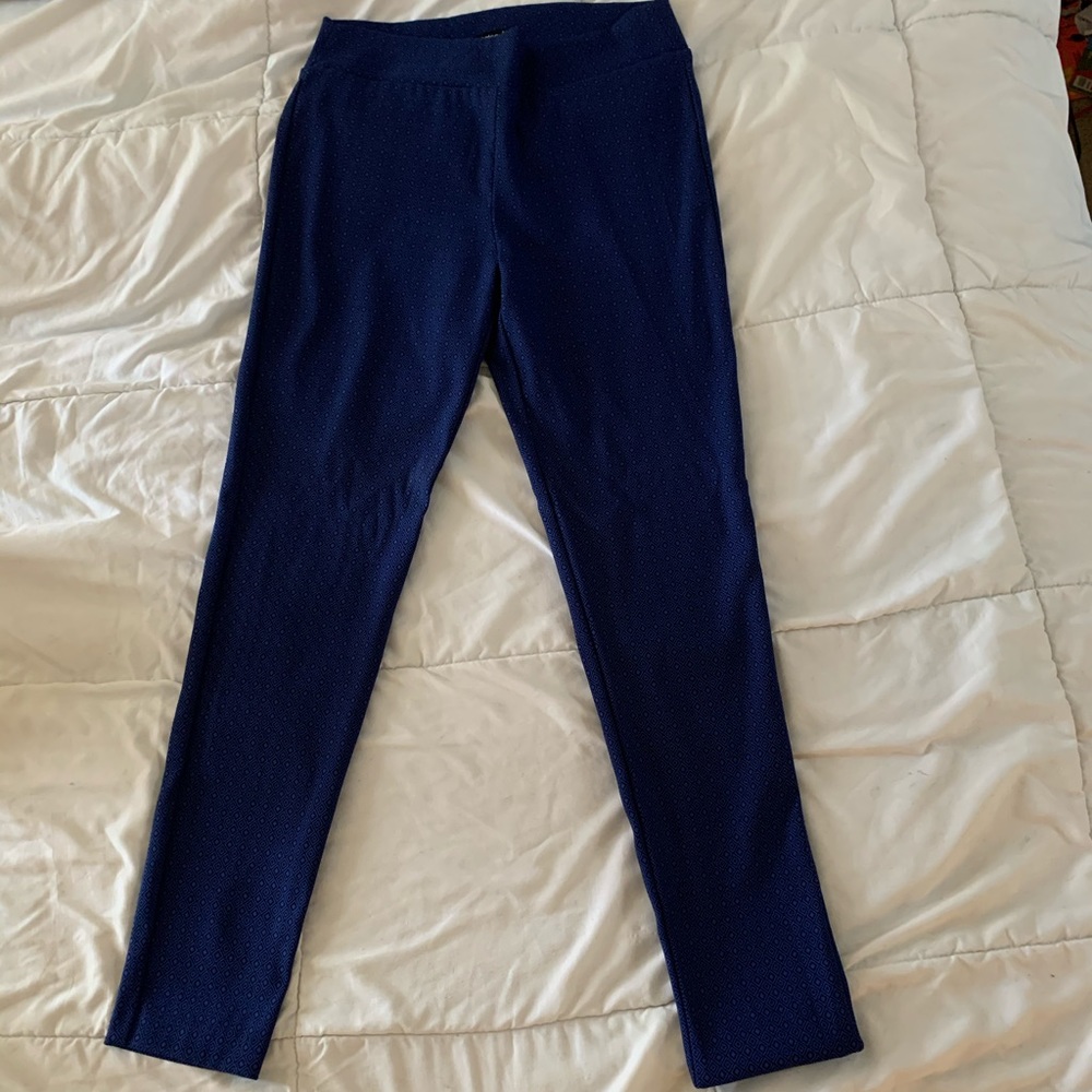 Stoosh Charlie, Royal Blue Straight-leg Pants
